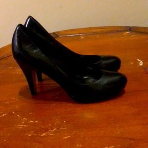 Franco Sarto black high heels
